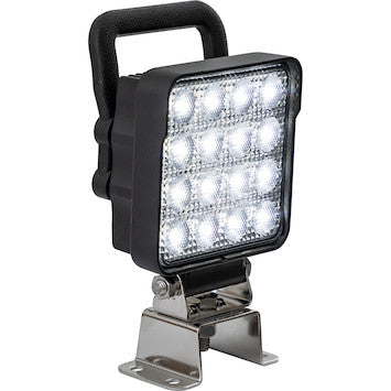 1492249 - 4.25 Inch Square LED Flood Light with Handle and Switch