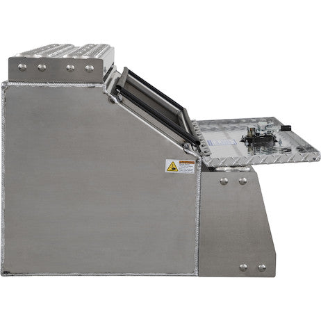 24x28x30 Inch Heavy Duty Diamond Tread Aluminum Step Box