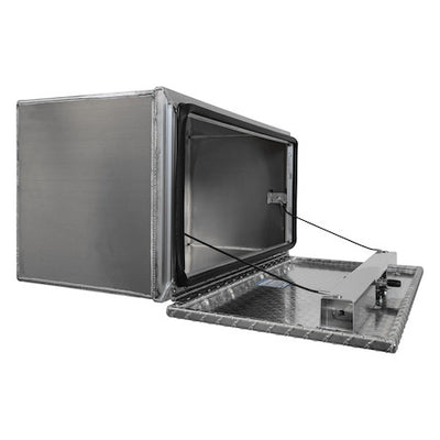 18x18x24 Pro Series Smooth Aluminum Underbody Truck Box with Diamond Tread Door