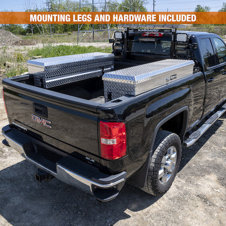 13X16X47 Inch Diamond Tread Aluminum Lo-Sider Truck Box