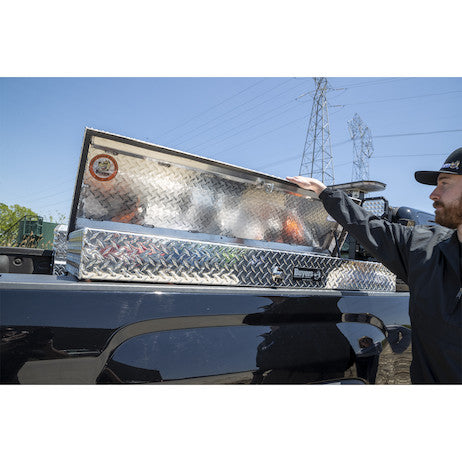 13X16X56 Inch Diamond Tread Aluminum Lo-Sider Truck Box