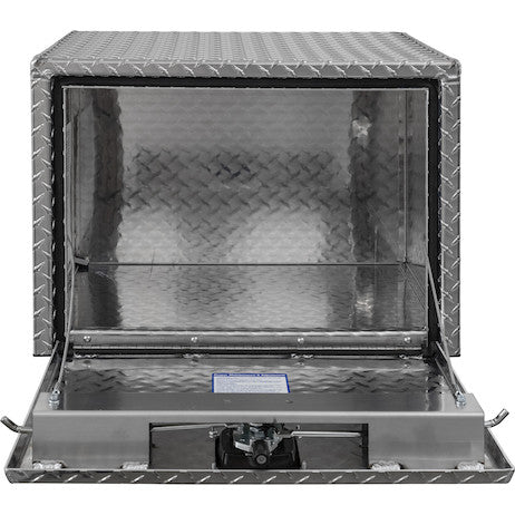 18x18x24 Inch Diamond Tread Aluminum Underbody Truck Box with 3-Pt. Latch