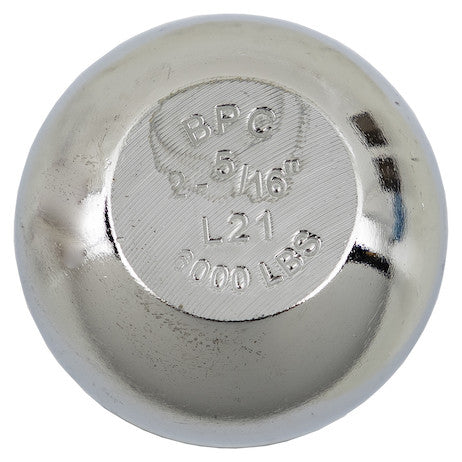 2-5/16 Inch Bulk Chrome Hitch Balls With 1 Inch Shank Diameter x 2-1/8 Long