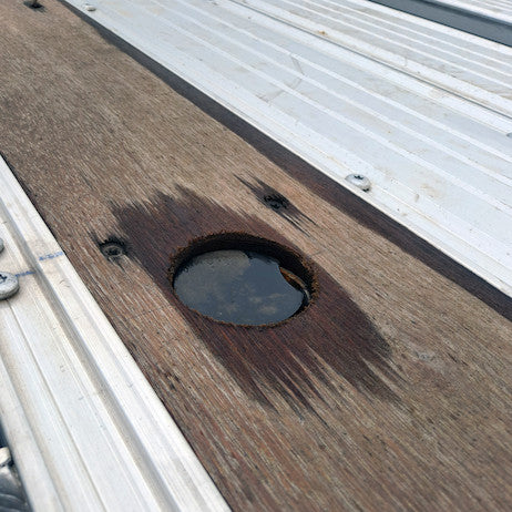 Trailer Bed Chain Tie Down