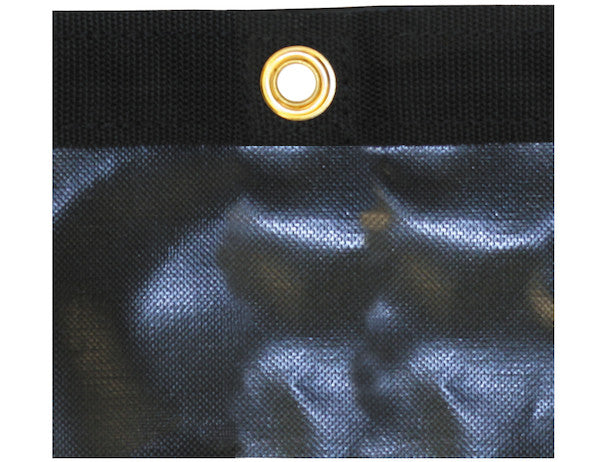 3016004 - Heavy Duty Black Solid Tarp 7 x 21 Foot