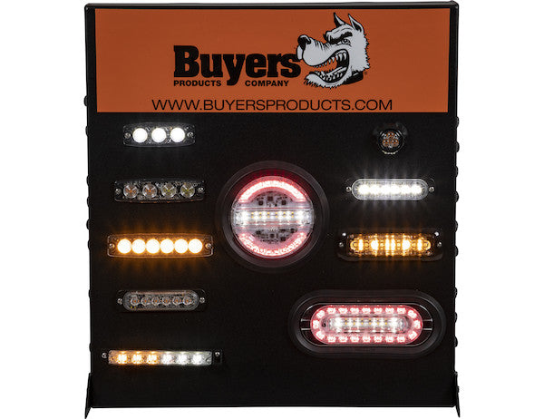Display for LED Warning Lights