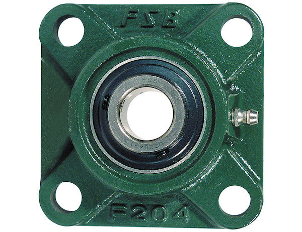 1-1/4 Inch Shaft Diameter Eccentric Locking Collar Style Flange Bearing - 4 Hole