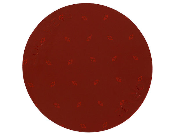 3 Inch Red Round DOT Stick-On Reflectors - 100 Per Roll