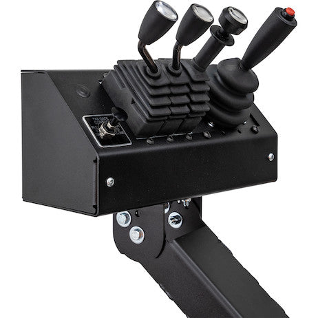 Pedestal, 7 Bank Top with Base & Offset Arm