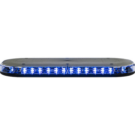 Class 1 Low Profile Oval LED Mini Light Bar - Amber/Clear