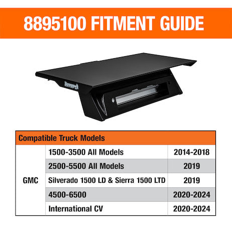 Drill-Free Light Bar Cab Mount for Chevy??/GMC?? (2014-2018: 1500-3500) (2019: 2500-5500 / 2-Door 1500s EXCEPT LT and LTZ) (2020+: 4500-6500) (2020+ International CV)