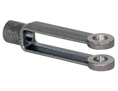 B27086B - Adjustable Yoke End 1/2-20 NF Thread And 1/2 Inch Diameter Thru-Hole
