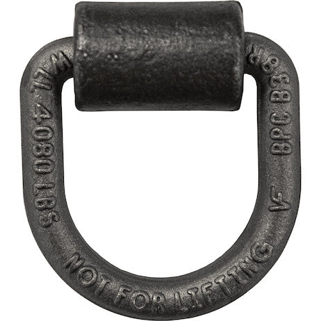 Domestically Forged 1/2 Inch Forged D-Ring With Weld-On Mounting Bracket