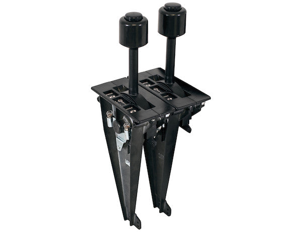 Air PTO-Hoist-Hoist B-Series Dual Lever Control For 1/4-28 Cable/PTO Air Valve
