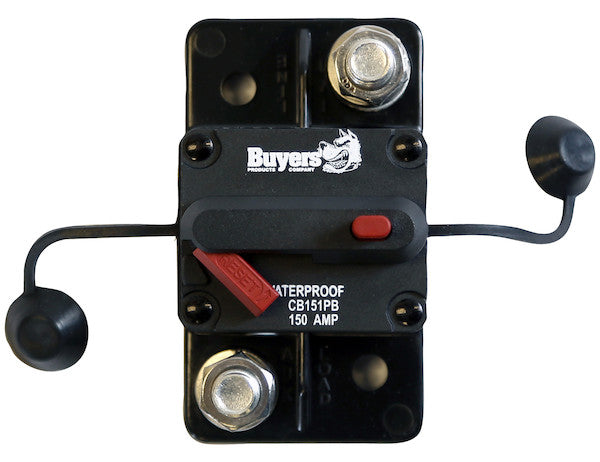 150 Amp Circuit Breaker With Manual Push-to-Trip Reset With Large Frame