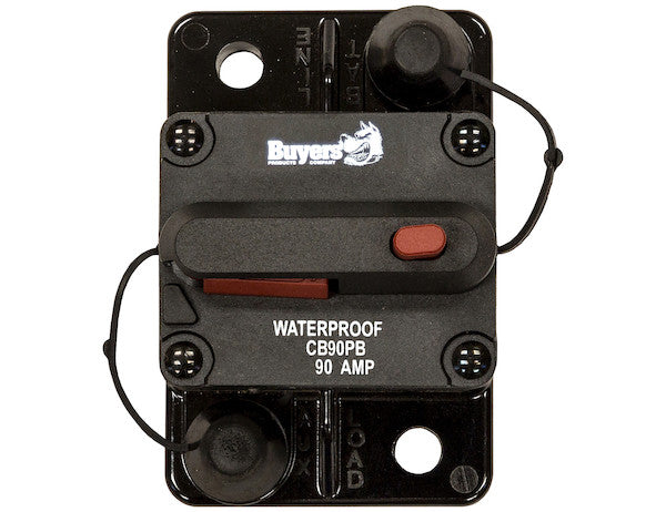 90 Amp Circuit Breaker With Manual Push-to-Trip Reset