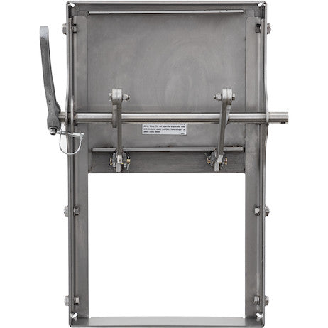 Inspection Door With Detent - 14.00 X 13.19 Inch Door Opening-Stainless Steel