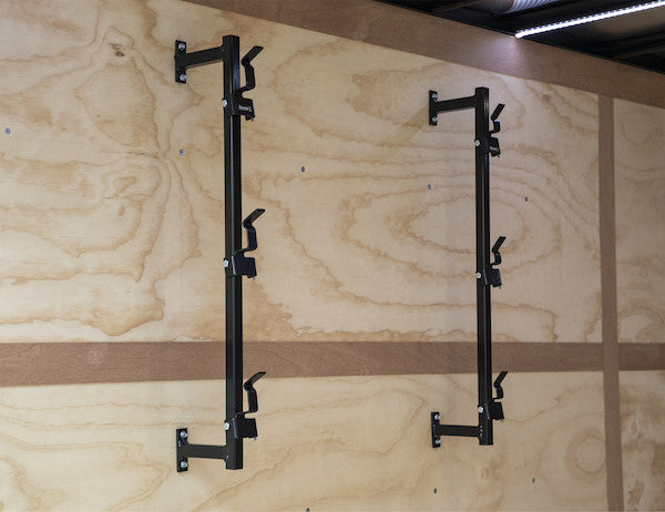 3-Position Snap-In Trimmer Rack for Enclosed Landscape Trailers