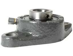1-1/8 Inch Shaft Diameter Set Screw Style Flange Bearing - 2 Hole