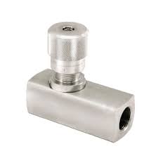 #6 SAE Steel Flow Control Valve