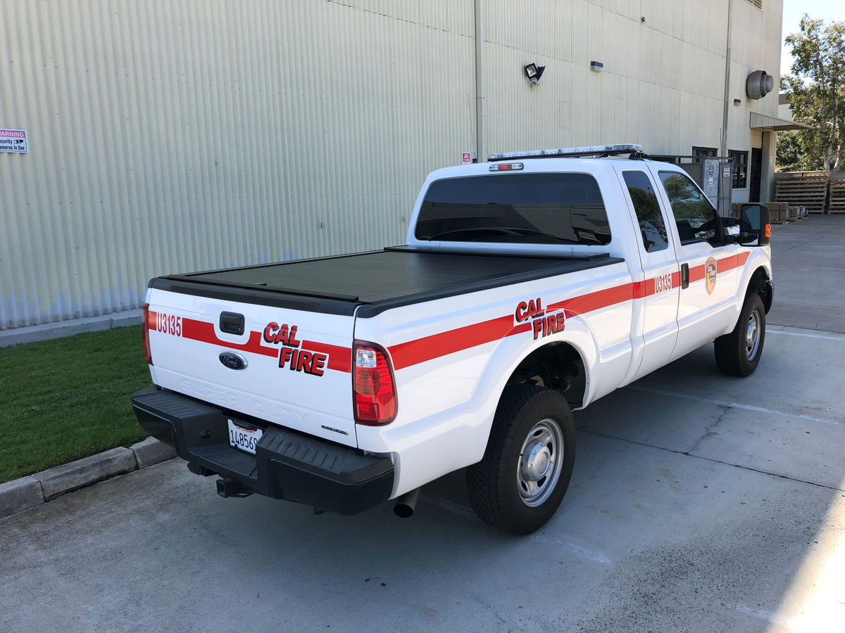 Truck Covers USA American Roll Cover Retractable Tonneau Cover - Ford Super Duty F-250 / F-350