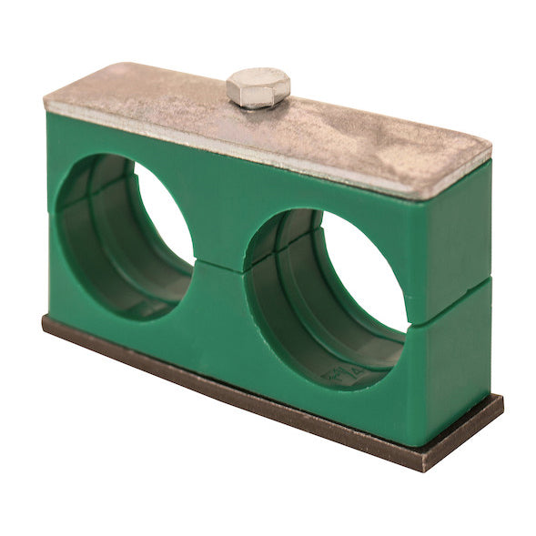 Twin Series Clamp For Pipe 3/8 Inch I.D.