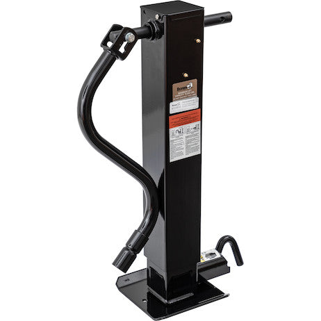 12 Inch Heavy-Duty Side Pin 4 Inch Square Jack with Handle