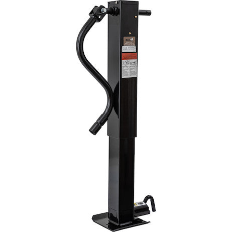 12 Inch Heavy-Duty Side Pin 4 Inch Square Jack with Handle
