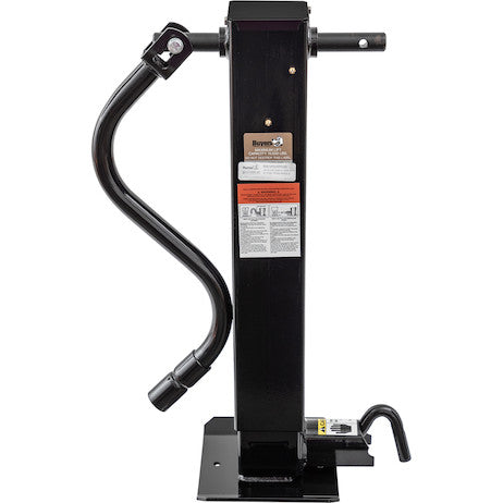 12 Inch Heavy-Duty Side Pin 4 Inch Square Jack with Handle