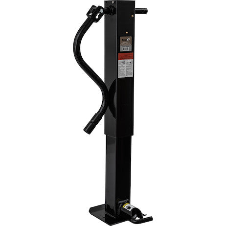 12 Inch Heavy-Duty Front Pin 4 Inch Square Jack with Handle