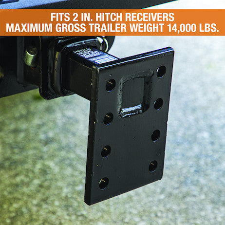 Retail Packaged PM87 Pintle Hitch Mounting Plate