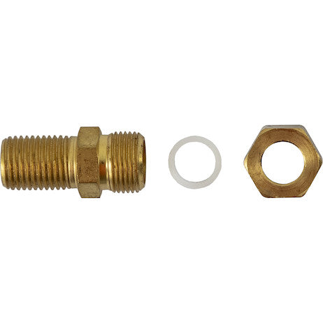 1/2 Inch-20 Thread Bulkhead Fitting