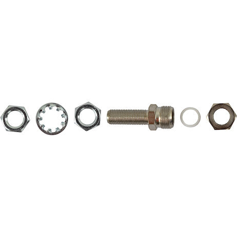 3/8 Inch-24 Thread Bulkhead Fitting
