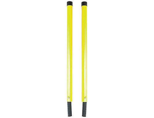 1-5/16 x 24 Inch Fluorescent Yellow Oversized Bumper Marker Sight Rods