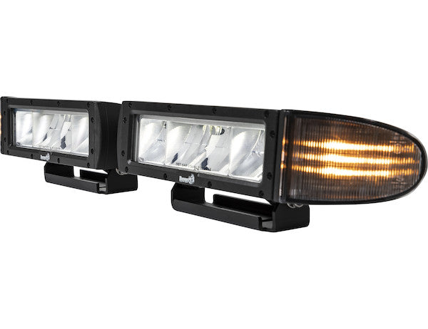 Low Profile Heated LED Snow Plow Light