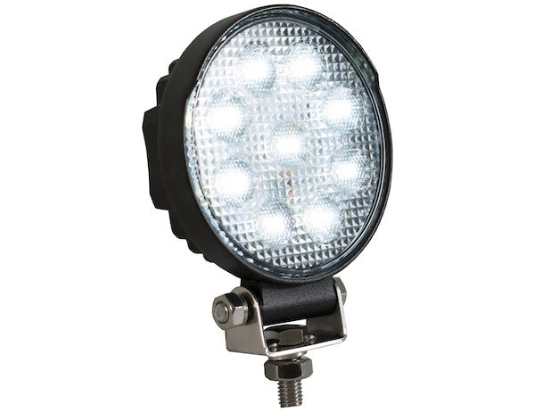 4 Inch Wide Round LED Clear Flood Light