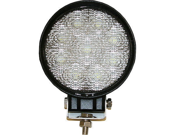 4 Inch Wide Round LED Clear Flood Light