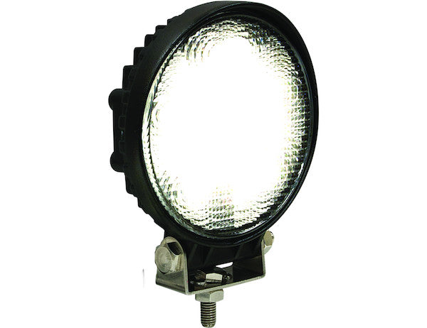 4.5 Inch Amber LED Flood Light with Black Housing