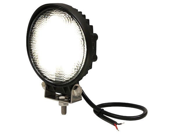 4.5 Inch Clear LED Flood Light with Black Housing