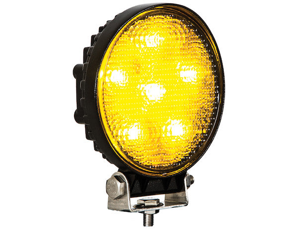 4.5 Inch Clear LED Flood Light with Black Housing