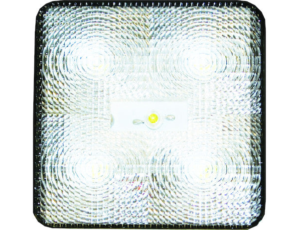 4 Inch Square LED Clear Flood Light