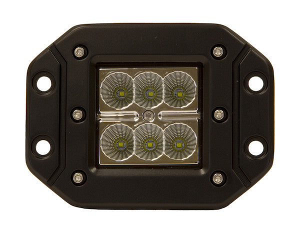 3 Inch Square LED Clear Recessed Flood Light