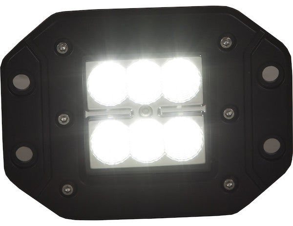 3 Inch Square LED Clear Recessed Flood Light
