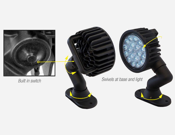 5 Inch LED Articulating Spot Light