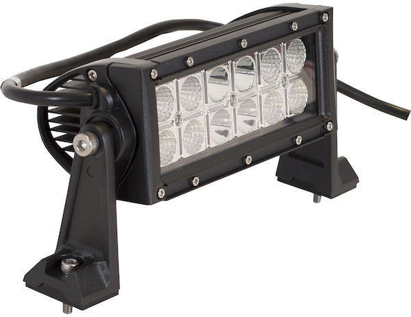 8 Inch 3240 Lumen LED Clear Combination Spot-Flood Light Bar