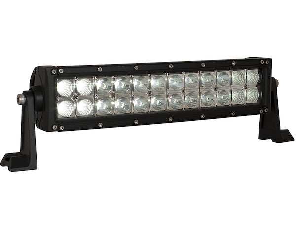 14 Inch 6480 Lumen LED Clear Curved Combination Spot-Flood Light Bar