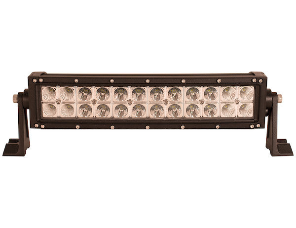 14 Inch 6480 Lumen LED Clear Curved Combination Spot-Flood Light Bar