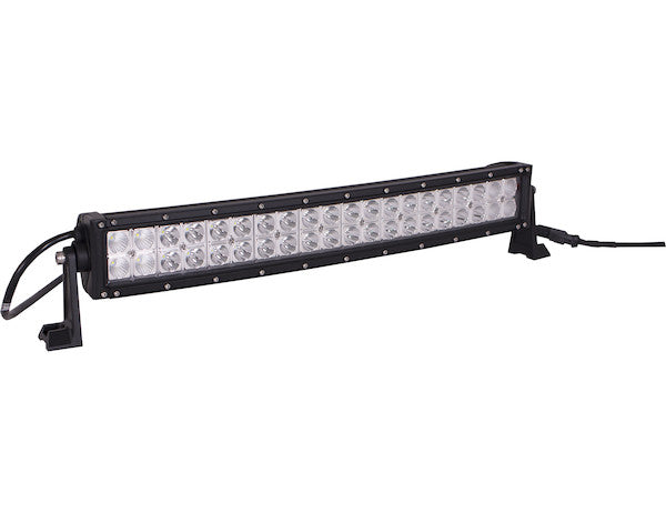 22.5 Inch 10,800 Lumen LED Clear Curved Combination Spot-Flood Light Bar