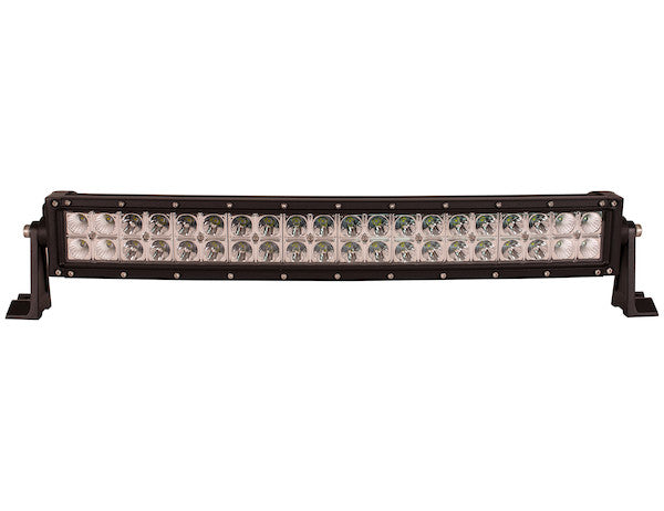22.5 Inch 10,800 Lumen LED Clear Curved Combination Spot-Flood Light Bar