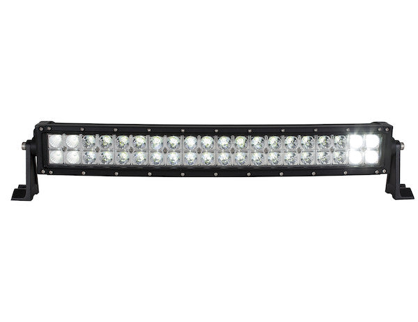 14 Inch 6480 Lumen LED Clear Curved Combination Spot-Flood Light Bar